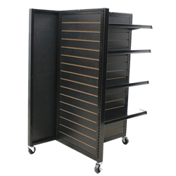 4-way mobile floor merchandiser