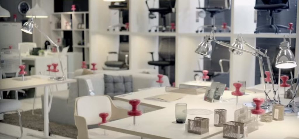 Turn your retail store into a giant Pinterest board 1 pin-showroom03