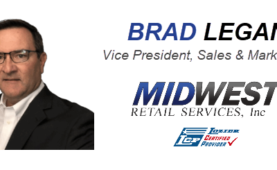 Brad Legan in as New Vice President of Sales and Marketing for Midwest Retail Services