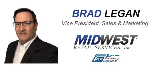 Brad Legan in as New Vice President of Sales and Marketing for Midwest Retail Services
