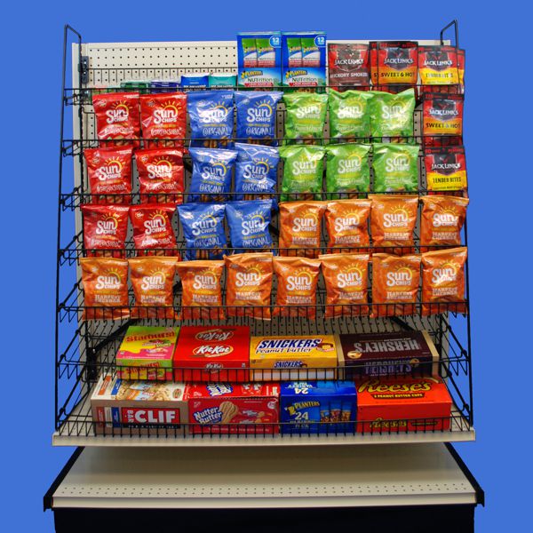 How Can My Store Sell More Holiday Candy? Ask The Team! 4 wire candy and snack racks