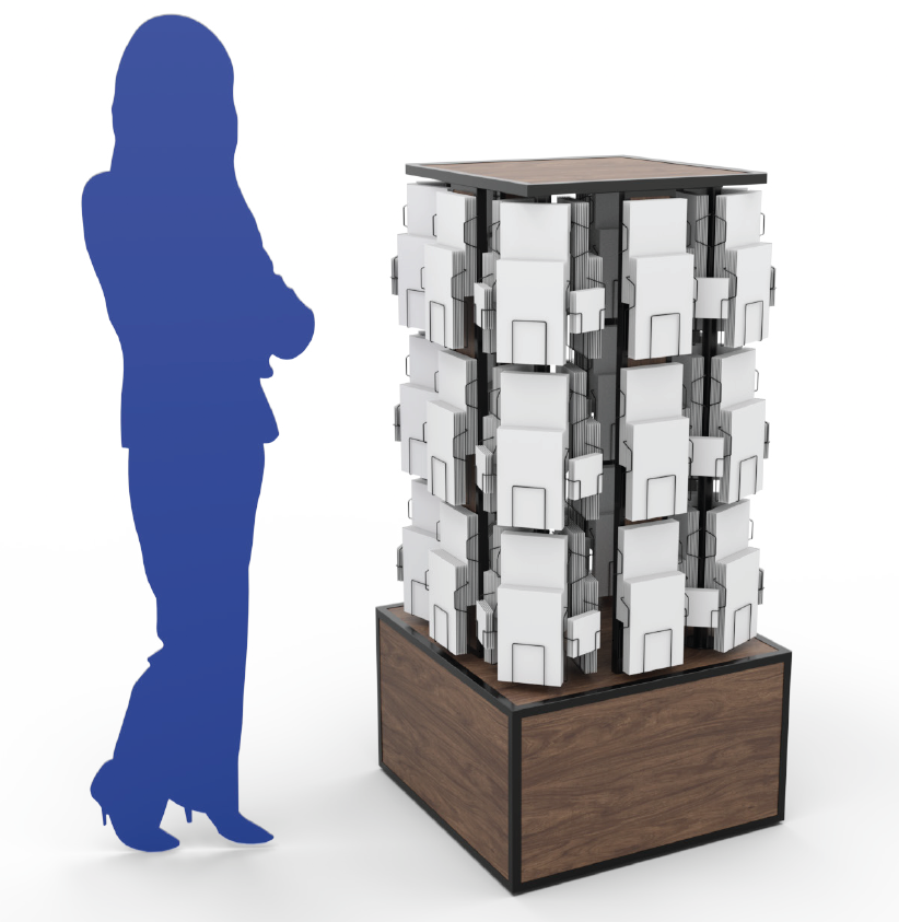 Greeting Card Display full w person